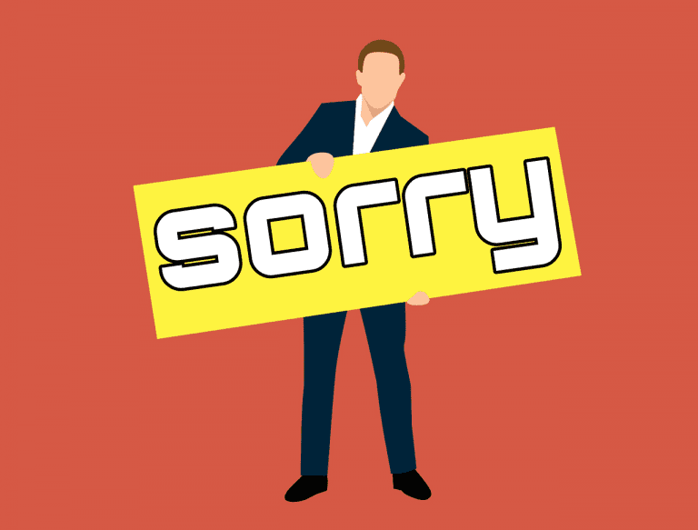 How To Say Sorry And Really Mean It
