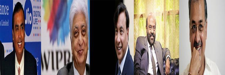 Top 5 Richest Person In India