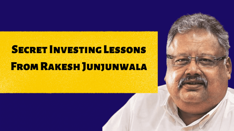 3+ Secret Investing Lessons from Rakesh Junjunwala’s Life